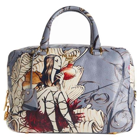 2008 Prada Limited Edition James Jean Fairy Bag